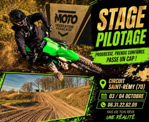 Chaque débuts de mois, stage avec MX 501 Kenny Deen